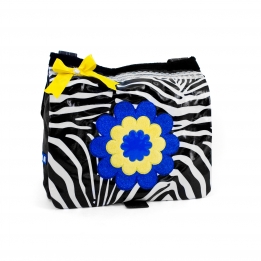 images/productimages/small/Zebra Trends Zebra bloem blauw A4 822003.jpg